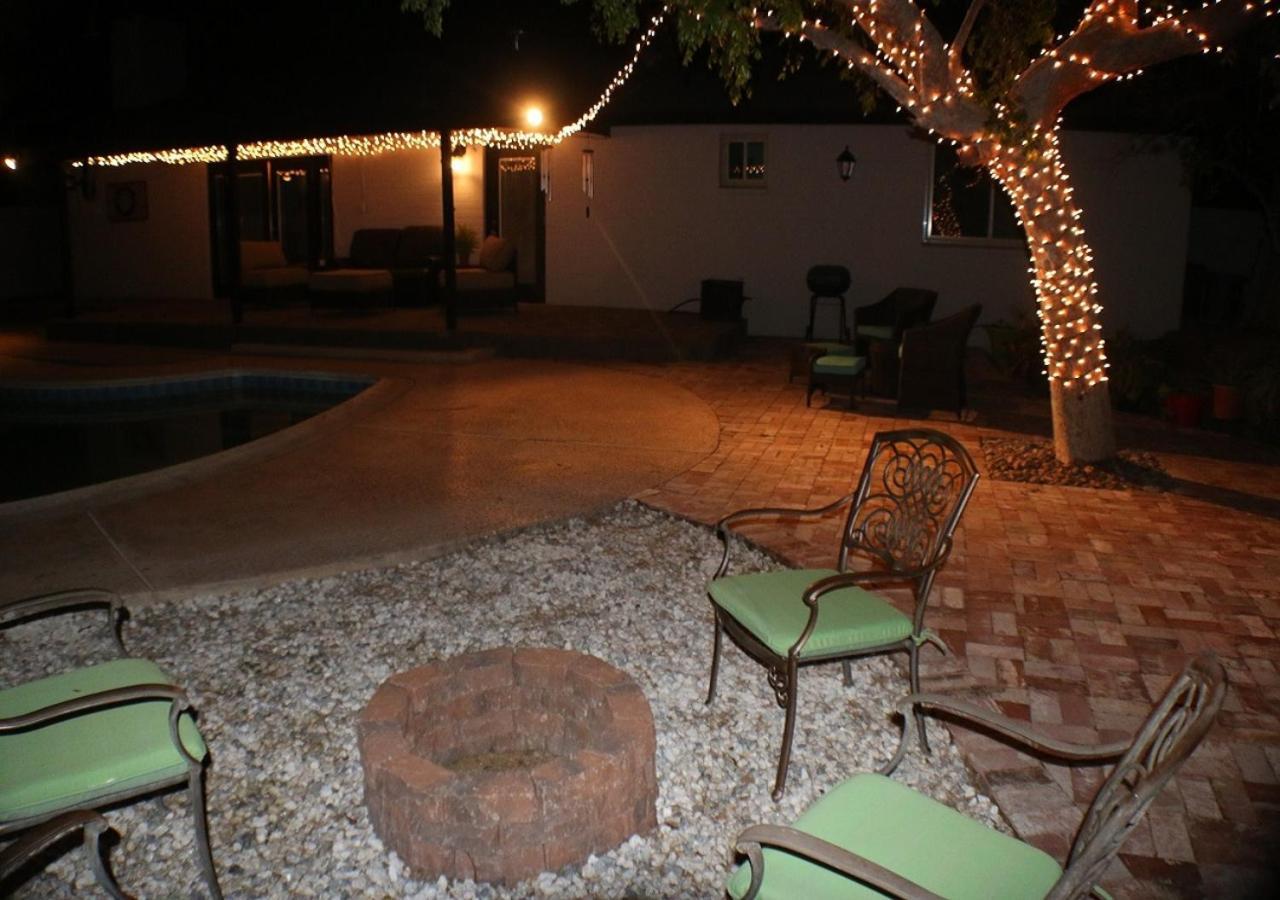 Villa Tempe Escape With Heated Pool, Billiards & Firepit Fun Esterno foto